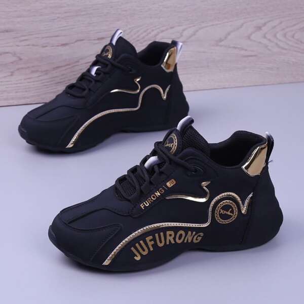 Men's and women's same style board shoes, casual leather shoes, men's and women's anti slip sports casual shoes, spring new couple shoes - Image 7