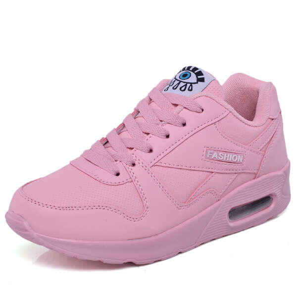 Autumn and winter women's shoes, air cushion shoes, women's sports running agency, student single shoes, travel shoes, flat shoes - Image 5
