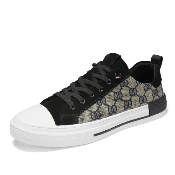 New sports and leisure canvas board shoes, Korean version, low cut, lazy, one foot trendy shoes - Image 9