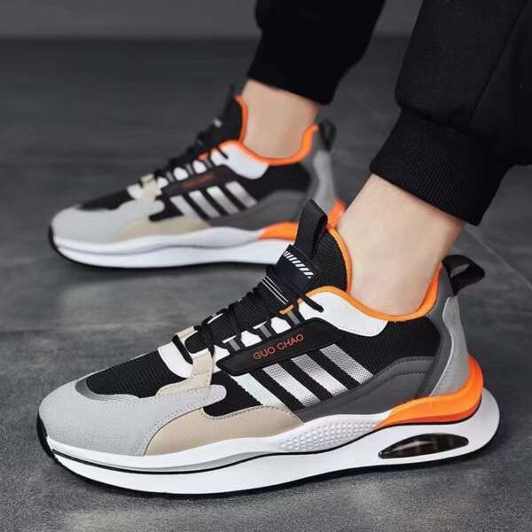 Mesh breathable sports shoes, Korean version, fashionable and trendy shoes, travel shoes, running shoes - Image 7