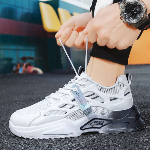 Mens Sports Shoes, Mens Casual Shoes, Lightweight and Breathable, Retro and Elevated, Dads Shoes, Trendy Shoes, Colorful - Image 4