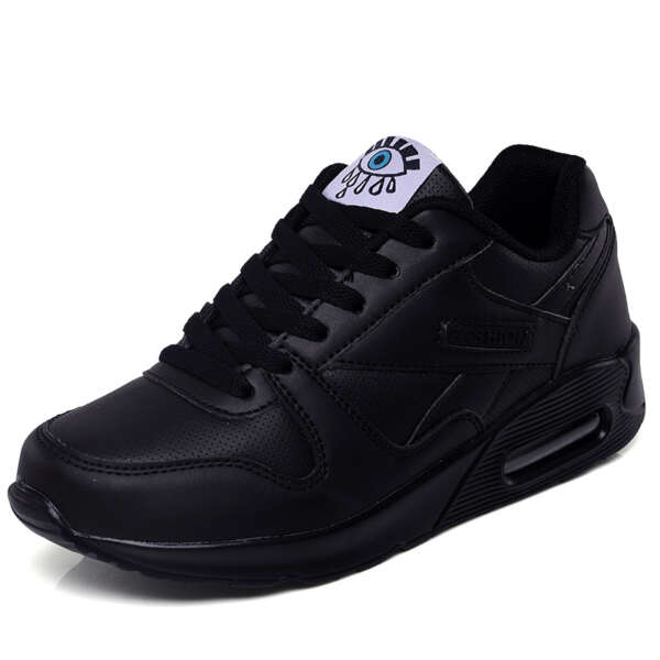 Autumn and winter women's shoes, air cushion shoes, women's sports running agency, student single shoes, travel shoes, flat shoes - Image 2