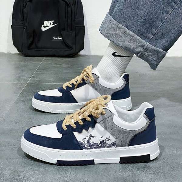 Sports and leisure low cut men's shoes board shoes - Image 2