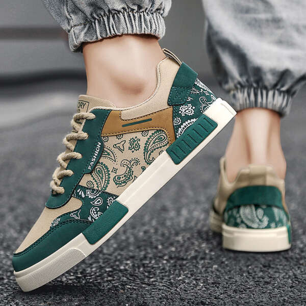 Small niche design canvas shoes for teenagers sports plus size casual board shoes - Image 4