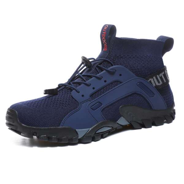 Outdoor Mountaineering Shoes Men's Large Size Hiking Shoes Outdoor Leisure Sports Mountain Hiking Fishing Sets Foot Wading Shoes - Image 3
