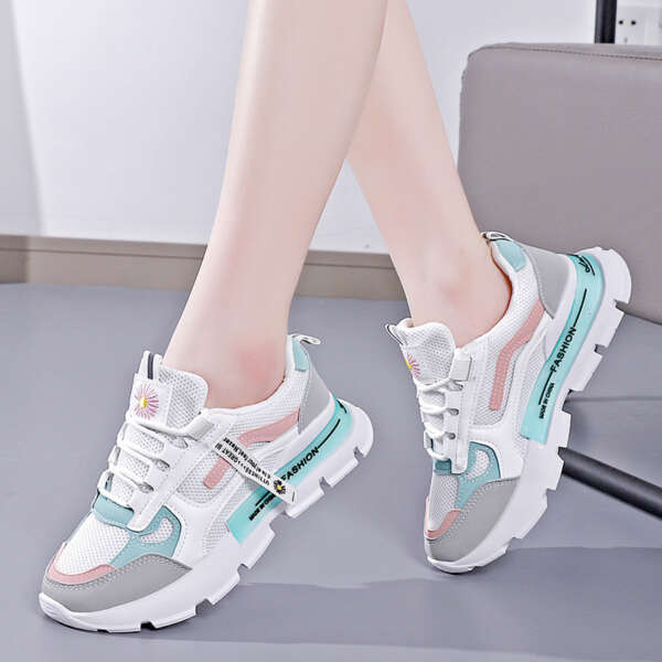 Korean version versatile student sports shoes for women's street photography, casual running shoes for women - Image 7