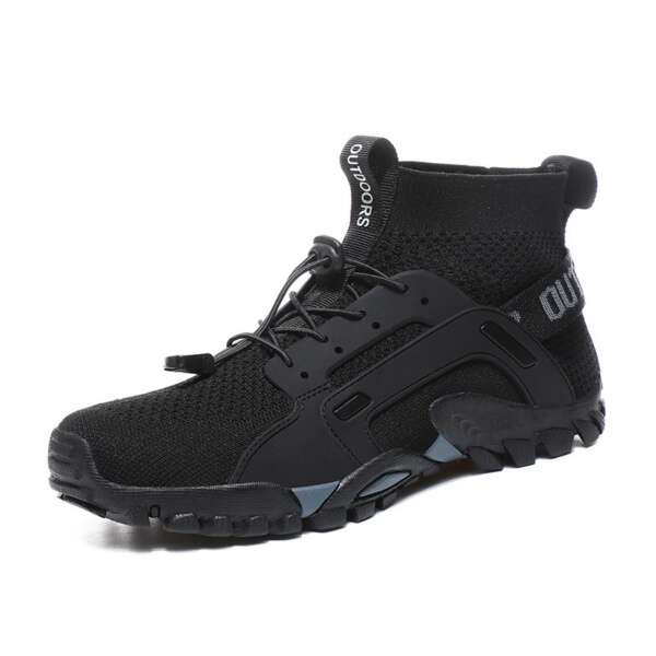 Outdoor Mountaineering Shoes Men's Large Size Hiking Shoes Outdoor Leisure Sports Mountain Hiking Fishing Sets Foot Wading Shoes - Image 9