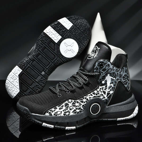 Basketball shoes summer breathable student sports shoes men - Image 8