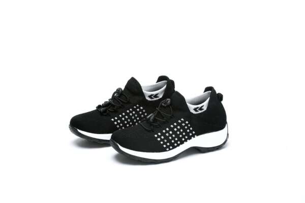 New Large Size High Elastic Fly Woven Breathable Shoes Fashion Light Socks Women's Sports Shoes - Image 5