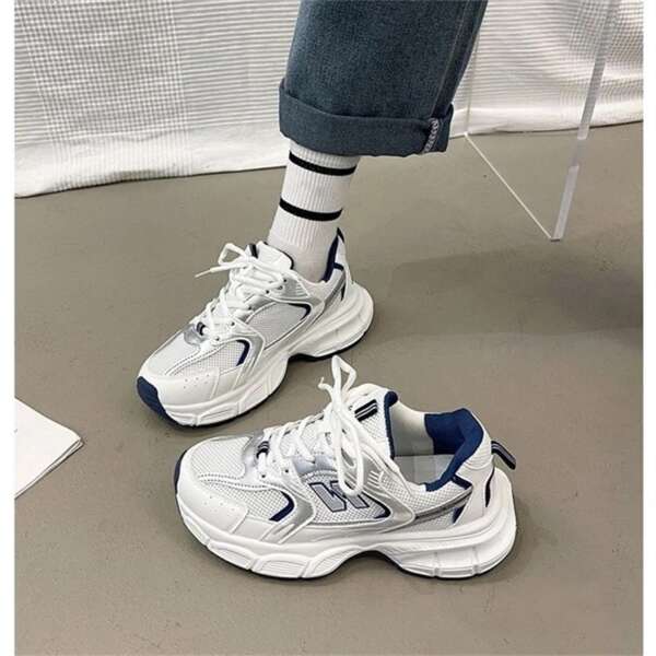 Fashionable casual sports shoes for children versatile breathabl lightweight running dad shoes - Image 7