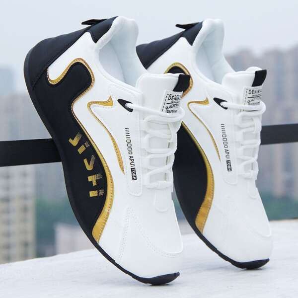 Men's running sports shoes, new men's shoes, leather surface travel shoes, trendy and fashionable shoes, comfortable and casual - Image 7