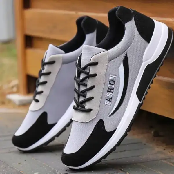 Men's Sneakers Retro running Shoes for men Thick Bottom patchwork male Sports shoes Trendy Sneakers male Zapatos Hombre - Image 4