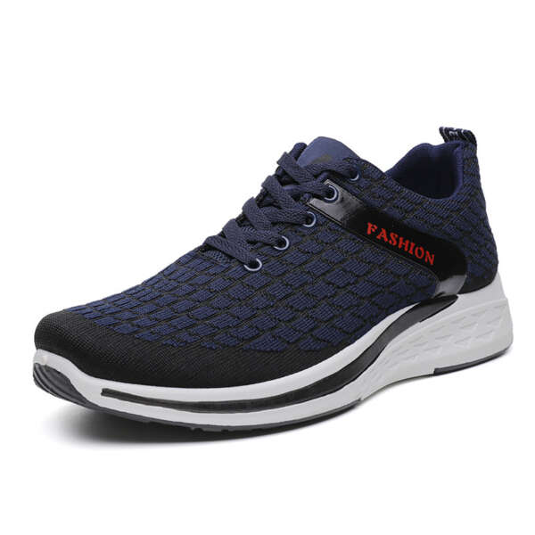 Spring And Autumn New Casual Shoes Mesh Breathable Running Shoes Fashion Sports Shoes Men - Image 8