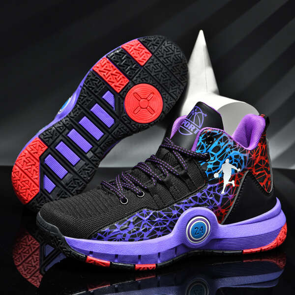 Basketball shoes summer breathable student sports shoes men - Image 9