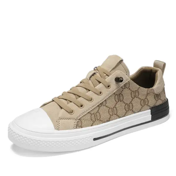 New sports and leisure canvas board shoes, Korean version, low cut, lazy, one foot trendy shoes - Image 7