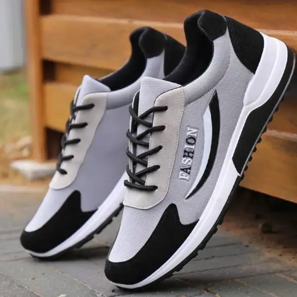 Men's Sneakers Retro running Shoes for men Thick Bottom patchwork male Sports shoes Trendy Sneakers male Zapatos Hombre - Image 2