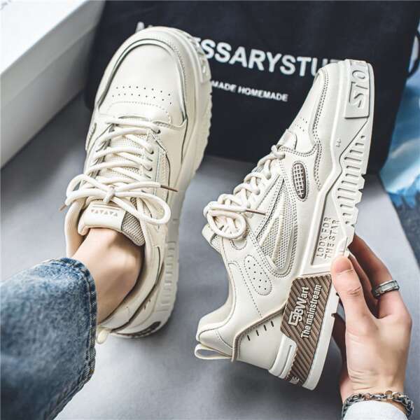 Korean Style Versatile Youth Sports and Leisure Little White Board Shoes Trendy Shoes - Image 4