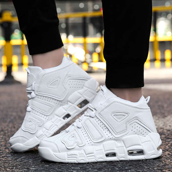 Basketball Shoes Men Air Sports Shoes High Tops Mens Basketball Sneakers Athletics Basket Shoes Chaussures de basket Black shoes - Image 4