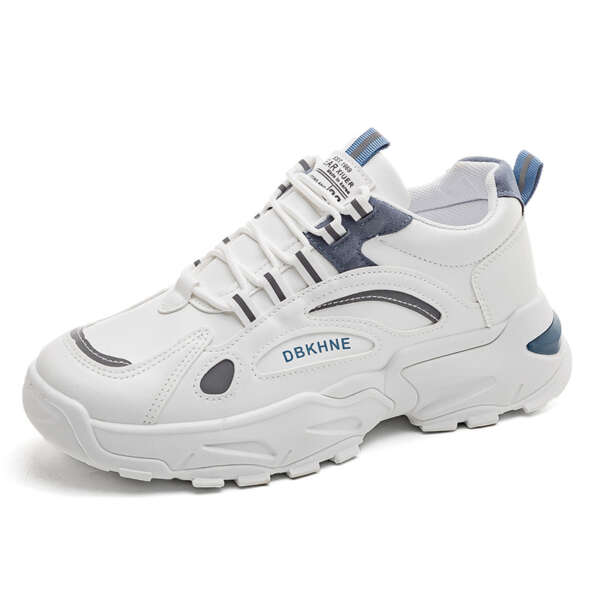 Casual Sports Dad Trendy Shoes Trendy Men's Shoes Versatile Board Shoes with Velvet Warm Cotton Shoes - Image 5