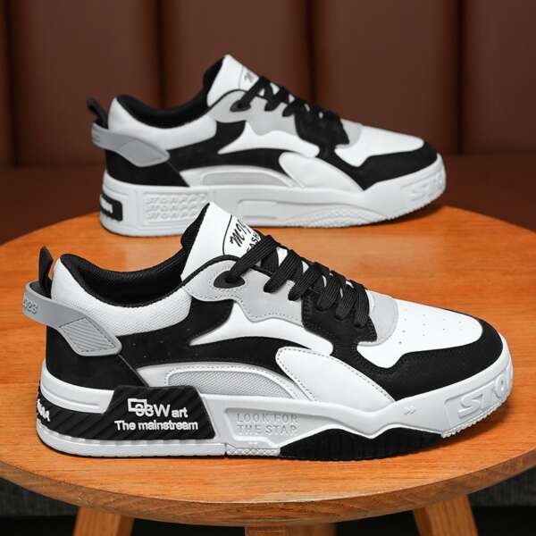 Men's trendy and versatile thick soled sports shoes, casual board shoes, dad shoes - Image 4